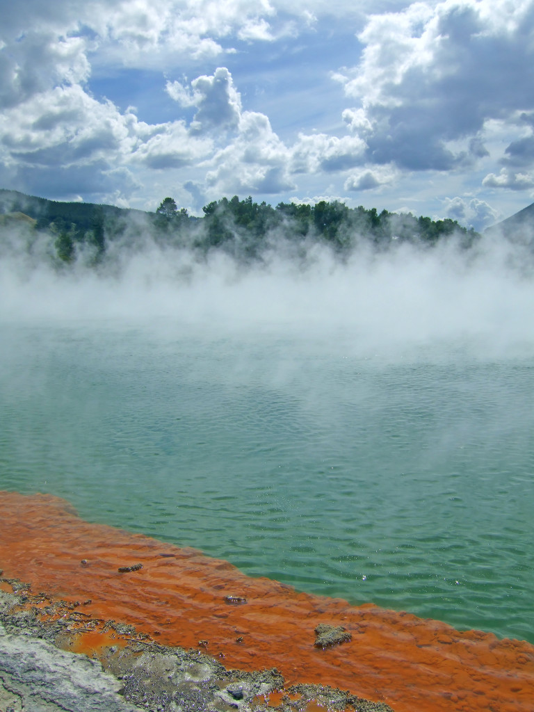 Geothermal pool Rotorua New Zealand