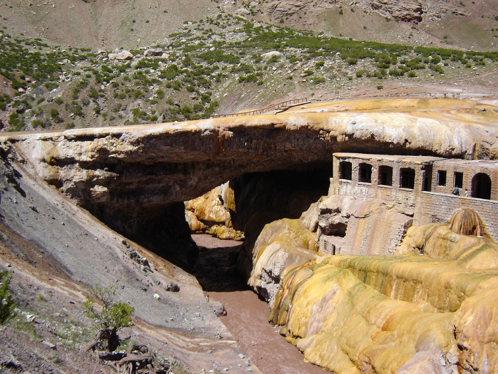 Puente del Inca, near Aconcagua's Park entrance